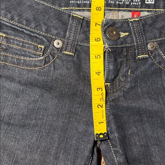 Guess vintage daredevil boot low rise dark wash denim women’s 26 - Picture 16 of 16